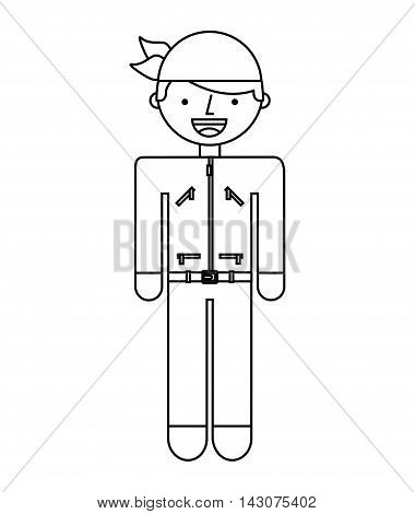 motor biker isolated icon vector illustration design