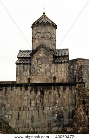 Ancient monastery Tatev in the mountains of Armenia. Was founded in year 906. 