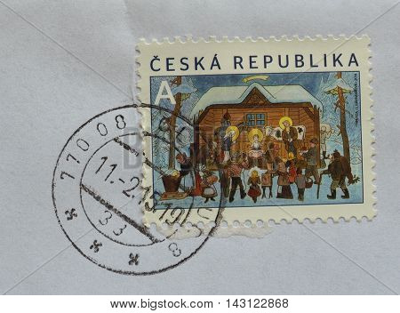 Stamp Of Czech Republic