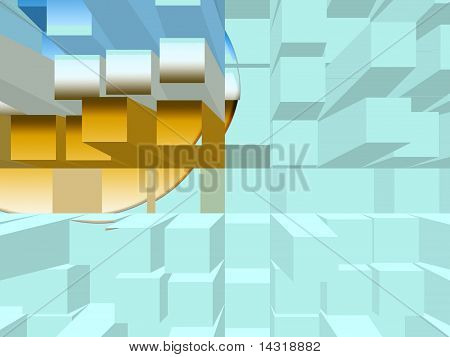 3D baggrund