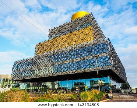 Library Of Birmingham (hdr)