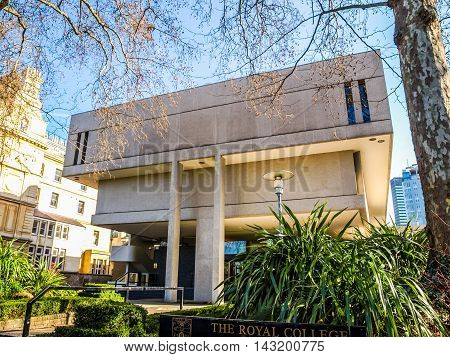 Royal College Of Physicians In London (hdr)