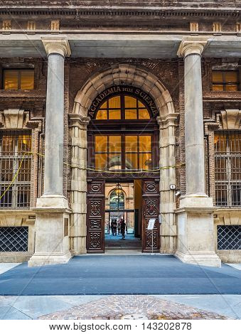 Museo Egizio In Turin (hdr)