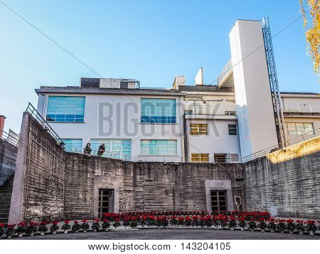 Fondazione Merz Art Gallery In Turin (hdr)