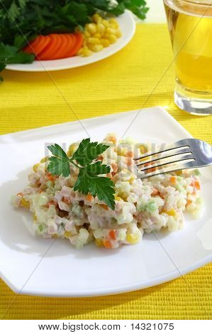 ยำเนื้อ