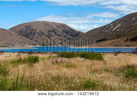 Lake Lyndon, On The Arthurs Pass, Southern Alps, South Island Of New Zealand