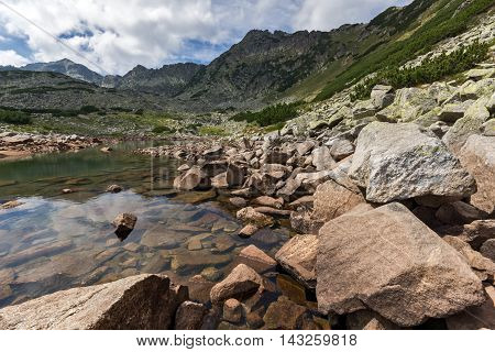 Rocky Hills of Musala peak, Rila mountain, Bulgaria