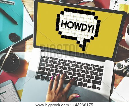 Expression Words Emotion Communication Slang Concept