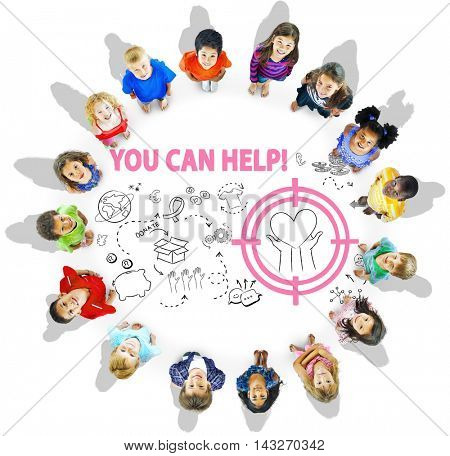 Donations Foundation Giving Help Welfare Charity Concept
