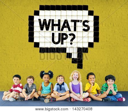 Expression Words Emotion Communication Slang Concept
