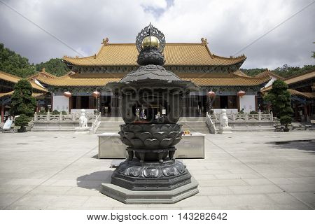 Zhuhai - Buddhist Temple Zhuhai city, Guangdong province, P.R. China.