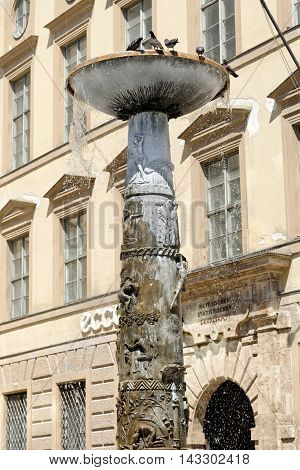 MUNICH GERMANY - AUGUST 2 2015: Historical 