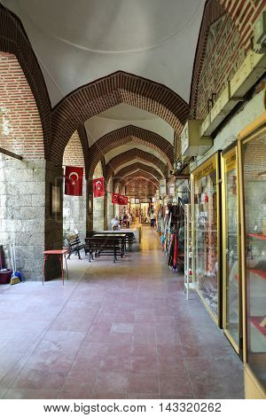 Koza Han In Bursa City, Turkey