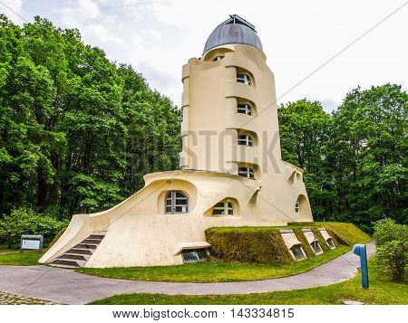 Einstein Turm In Potsdam (hdr)