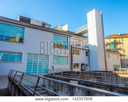 Fondazione Merz Art Gallery In Turin (hdr)