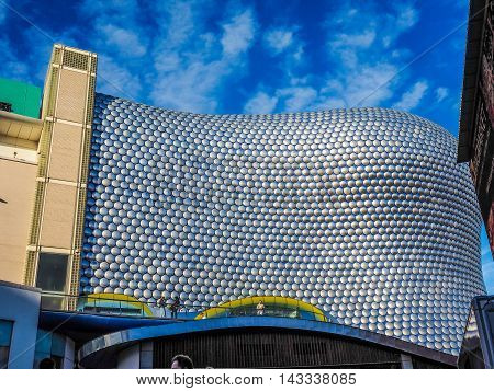 Bullring Shopping Centre In Birmingham (hdr)