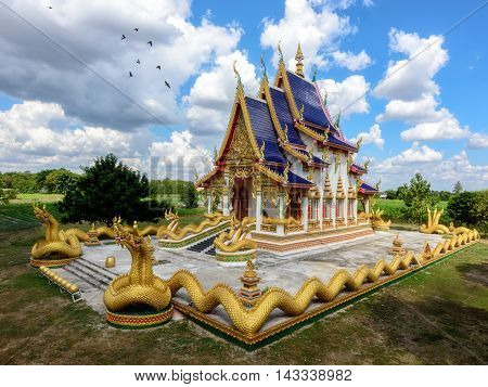 Wat Pa Mahasan Temple Roi-Et Thailand, Asian