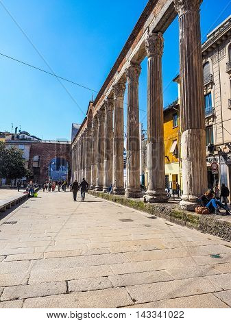 Colonne Di San Lorenzo Milan (hdr)