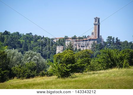 Vicenza, Italy - July, 17, 2016: villa Rotonda in Vicenza, Italy