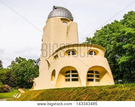 Einstein Turm In Potsdam (hdr)