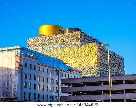 Library Of Birmingham (hdr)