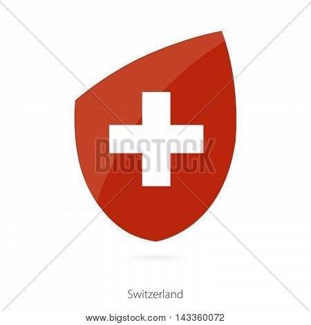 Flag Of Switzerland. Switzerland Rugby Flag.