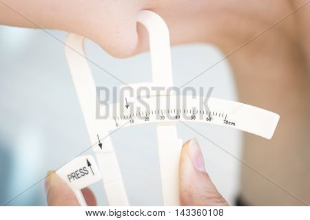 Fat Caliper Measuring Bodyfat