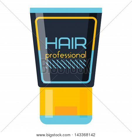 Gel foam or liquid soap dispenser pump plastic hair shampoo bottle. Ready hair shampoo bottle design. Vector hair shampoo bottle healthy hygiene scented treatment lotion cream.