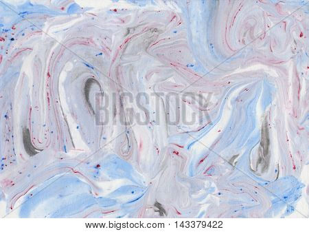 Abstract Background. Ink Marble Texture.