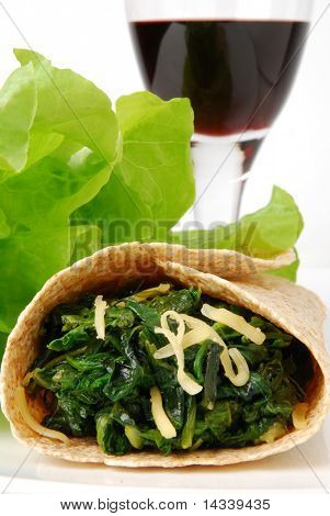 Burrito végétarien