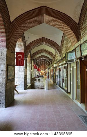 Koza Han In Bursa City, Turkey