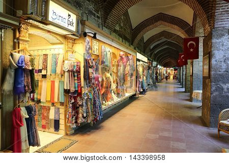Koza Han In Bursa City, Turkey