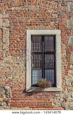 Window Of An Old House In Steinfurt