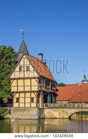 Gatehouse And Bridge Of The Steinfurt Castle