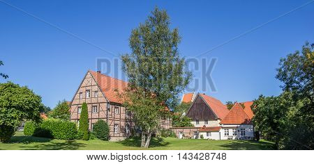 Panorama Of The Kommende Of Steinfurt