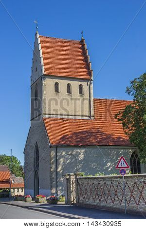 Great Church In The Historical Center Of Steinfurt