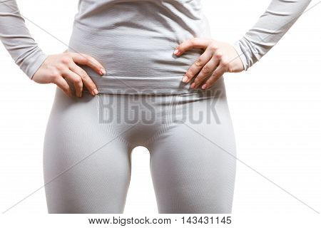 Part Body Picture With Underwear.