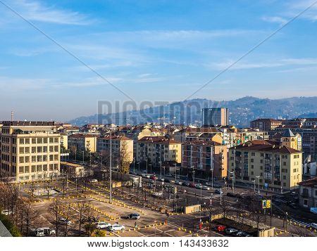 Aerial View Of Turin (hdr)