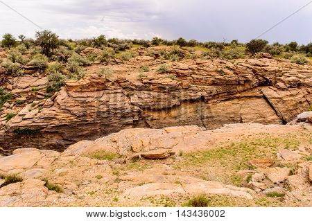 Beautiful nature and stones of Namibia, Africa