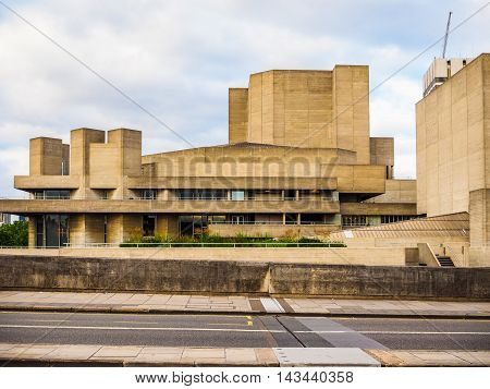 National Theatre In London (hdr)