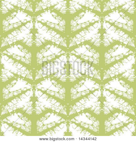 Editable vector seamless tile of a leaf vein pattern
