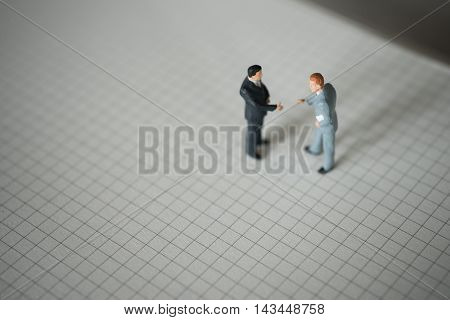 Business partner concept. Businessmen talking togather .