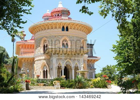 Monserrate Palace In Sintra, Portugal
