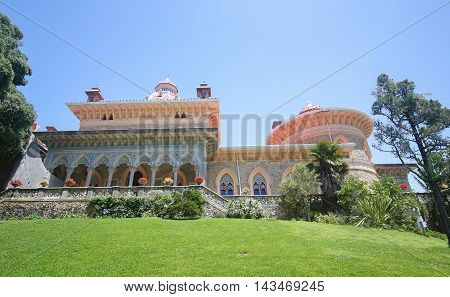 Monserrate Palace In Sintra, Portugal