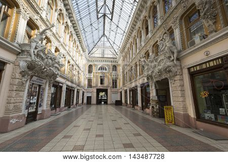 Odessa, Ukraine - August 02, 2016: Passage Is The Historical Building And The First Luxury Shopping