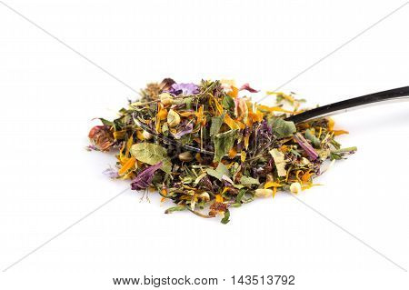 Dried Herbal Tea Leaves