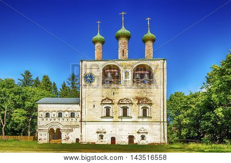 Boris Gleb Monastery Belfry Village Borisoglebsk Rostov Yaroslavl Oblast Russia