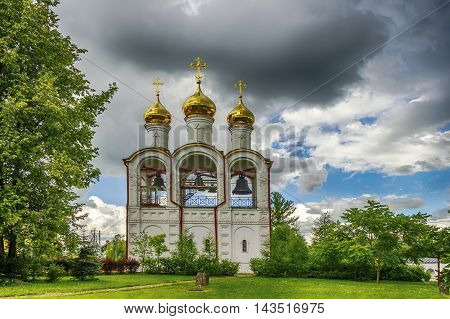 Nicholas Convent Belfry  Cathedral Russia Pereslavl Zaleski