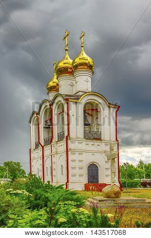 Nicholas Convent Belfry  Cathedral Russia Pereslavl Zaleski