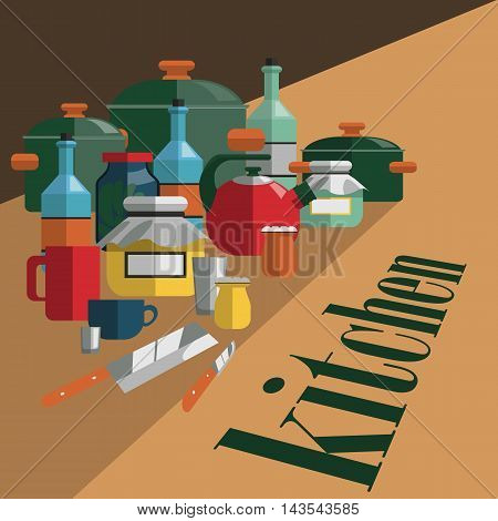 A Bunch Of Kitchen Utensils